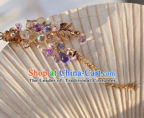 Chinese Ancient Handmade Hanfu Hairpins Palace Lady Hair Stick Hair Accessories for Women