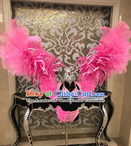 Top Performance Catwalks Headwear Halloween Cosplay Hair Accessories Full Dress Costume