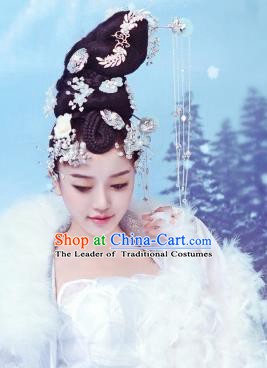 Traditional Chinese Ancient Princess Hair Accessories Hairpins Hair Clips Complete Set for Women