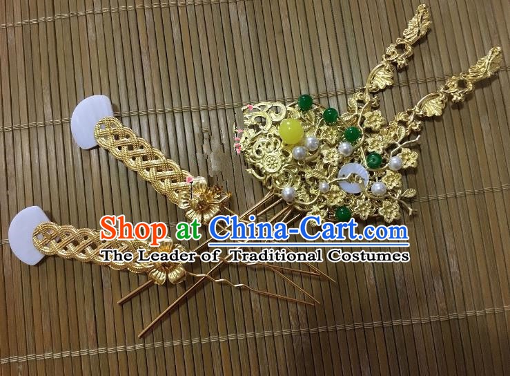 Traditional Chinese Ancient Hair Accessories Hairpins for Kids