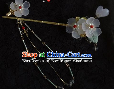 Traditional Chinese Ancient Hair Accessories Hair Clip Flowers Hanfu Hairpins for Women
