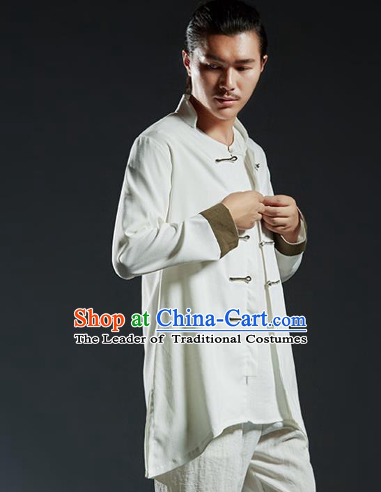 Chinese Kung Fu Martial Arts Jacket Gongfu Costume Wushu Tai Chi Clothing for Men