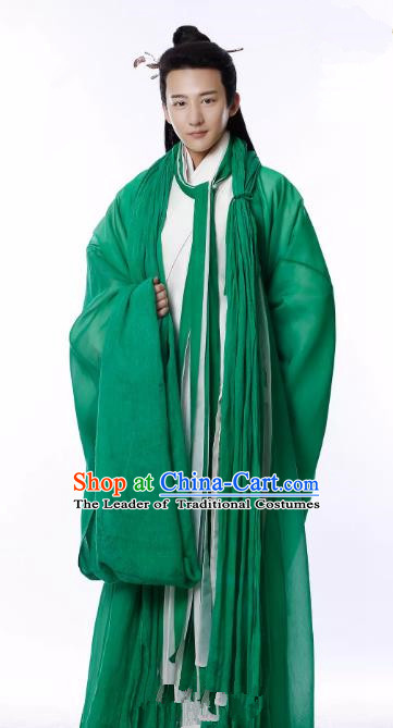Untouchable Lovers Chinese Ancient Southern and Northern Dynasties Nobility Childe Replica Costume for Men