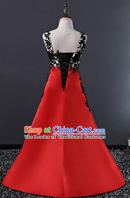 Top Grade Stage Performance Catwalks Costumes Children Halloween Cosplay Princess Full Dress Chorus Modern Fancywork Clothing
