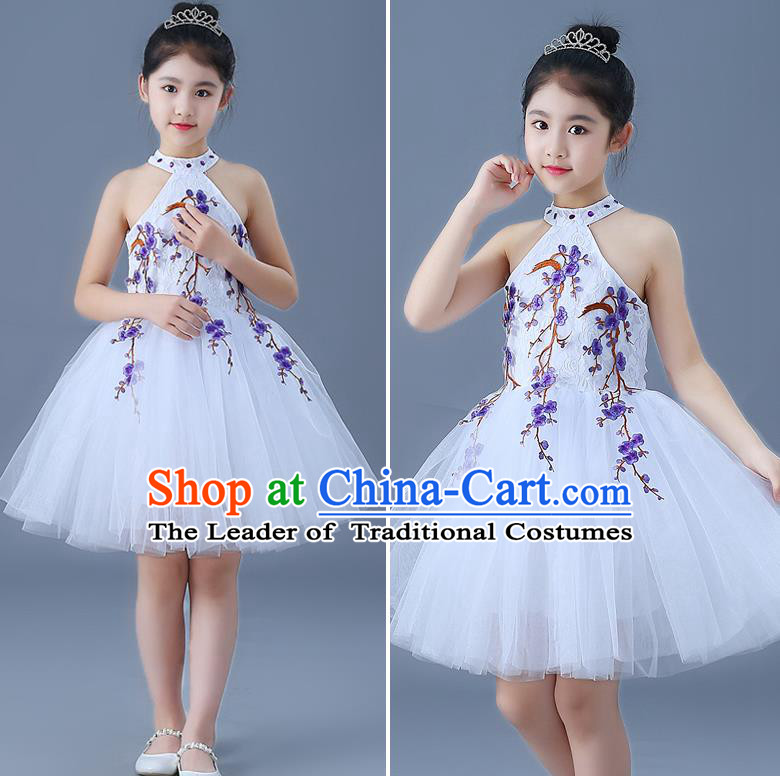 Children Stage Performance Costume Catwalks Folk Dance Clothing Classical Dance Dress