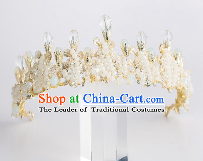 Chinese Ancient Style Hair Jewelry Accessories Cosplay Hairpins Headwear Hair Crown Headdress for Women