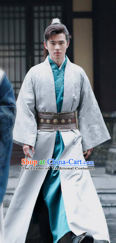 Chinese Ancient Prince Clothing Television Drama Nirvana in Fire Nobility Childe Xiao Pingjing Replica Costume for Men
