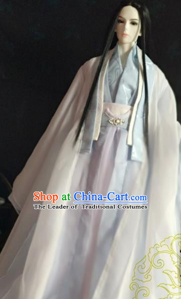 Chinese Ancient Nobility Childe Prince Costume Cosplay Swordsman Royal Highness Clothing for Men