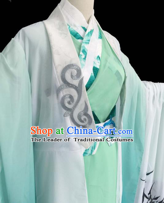 Chinese Ancient Swordsman Hanfu Han Dynasty Imperial Concubine Queen Embroidered Historical Costumes