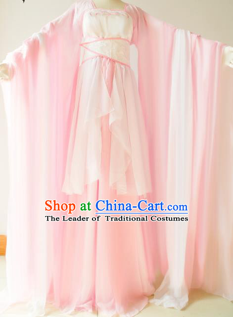 Chinese Traditional Han Dynasty Princess Hanfu Dress Ancient Cosplay Fairy Costume for Women