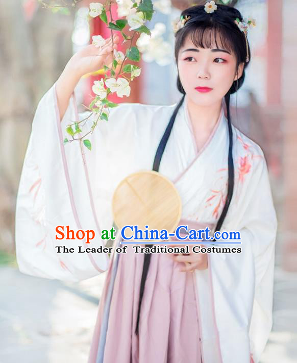 Chinese Traditional Ancient Han Dynasty Nobility Lady Princess Costumes for Women
