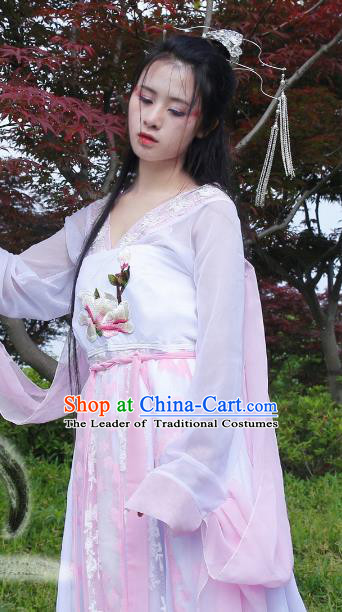 Chinese Tang Dynasty Princess Hanfu Dress Ancient Fairy Traditional Clothing for Women