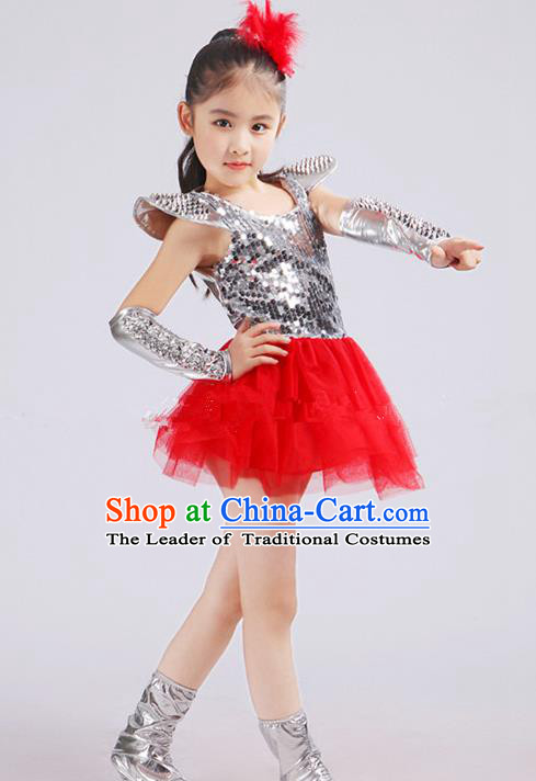 Top Grade Stage Performance Catwalks Costumes Children Halloween Cosplay Princess Full Dress Chorus Modern Fancywork Clothing