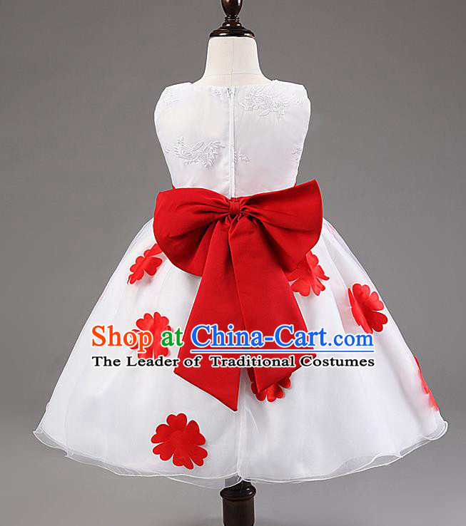 Top Grade Stage Performance Catwalks Costumes Children Halloween Cosplay Princess Full Dress Chorus Modern Fancywork Clothing