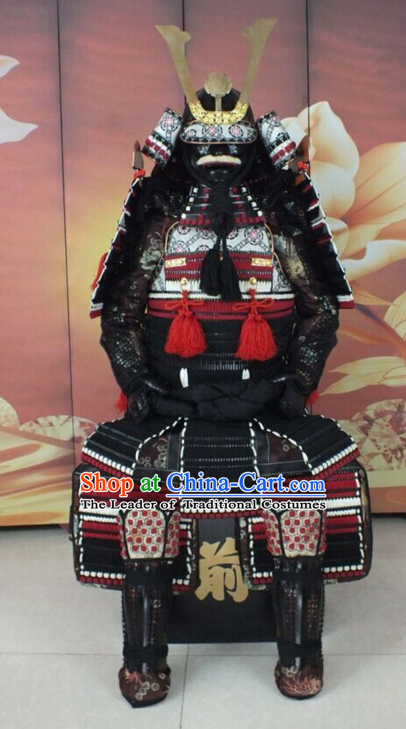 Ancient Authentic Japanese Samurai Armor Japanese Samurai Body Armor Custom Japanese Samurai Armor Mask and Body Armors Full Set