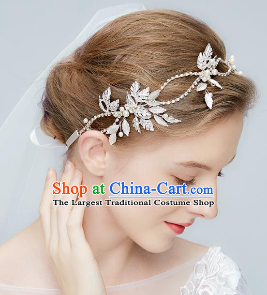 Handmade Wedding Hair Accessories Bride Crystal Hair Clasp for Women