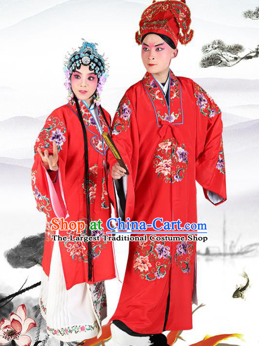 Professional Chinese Beijing Opera Costumes Peking Opera Gifted Scholar and Diva Robes for Adults
