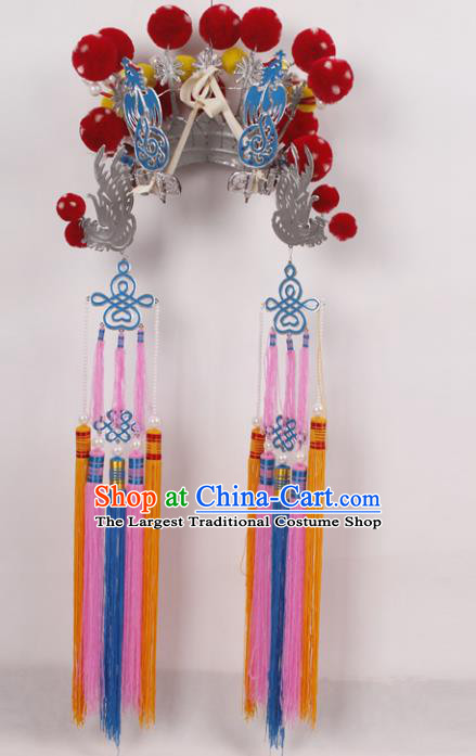Traditional China Beijing Opera Costume Gifted Scholar Embroidered Robe and Hat Ancient Chinese Peking Opera Embroidery Clothing