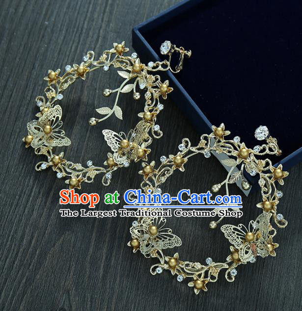 Top Grade Handmade Jewelry Accessories Bride Baroque Earrings for Women