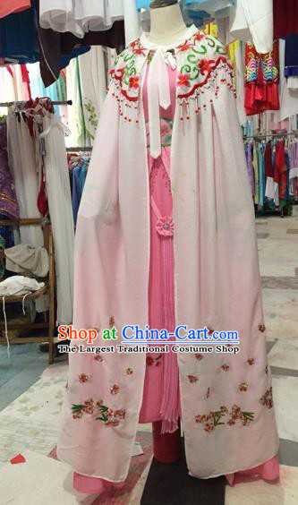Chinese Shaoxing Opera Embroidered Cloak Traditional Beijing Opera Diva Costume for Adults