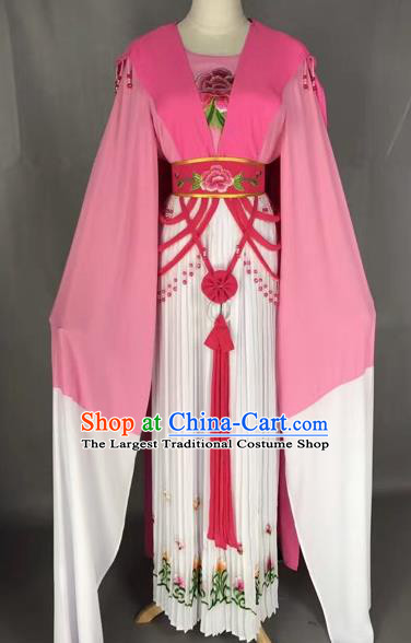 Chinese Shaoxing Opera Princess Embroidered Dress Traditional Beijing Opera Diva Costume for Adults