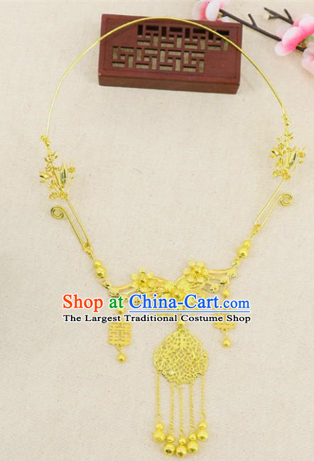 Chinese Traditional Jewelry Accessories Ancient Tassel Necklace for Women