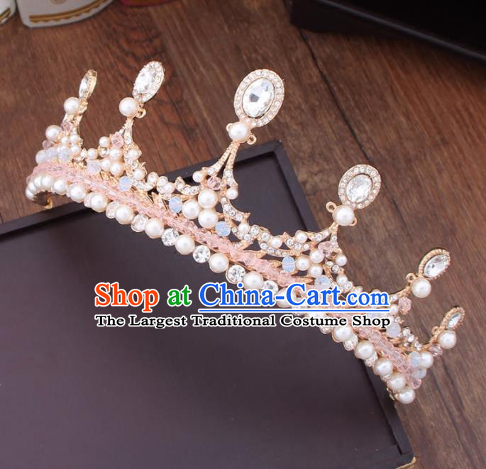 Top Grade Bride Hair Accessories Wedding Crystal Royal Crown for Women