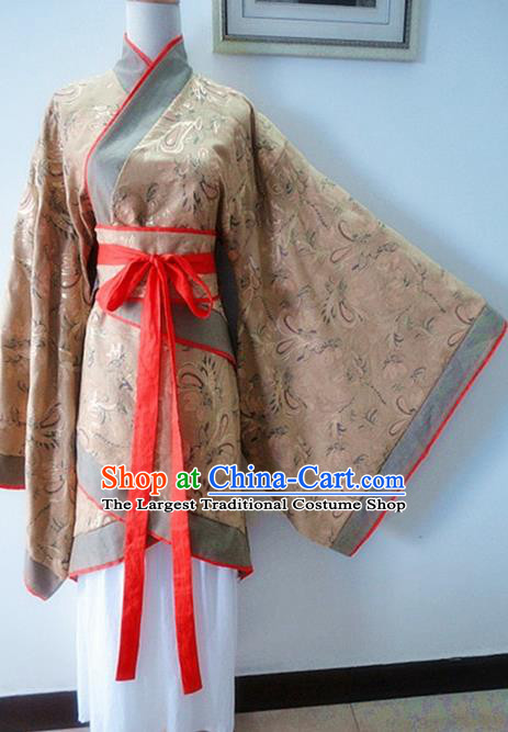 Traditional Chinese Han Dynasty Imperial Consort Hanfu Dress Ancient Princess Costume for Women