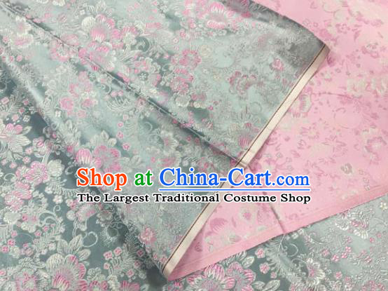 Chinese Traditional Silk Fabric Cheongsam Tang Suit Brocade Cloth Material Drapery