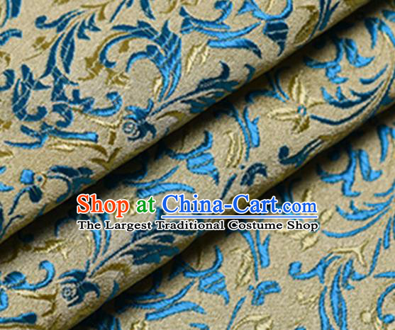 Chinese Traditional Silk Fabric Tang Suit Brocade Cloth Cheongsam Material Drapery