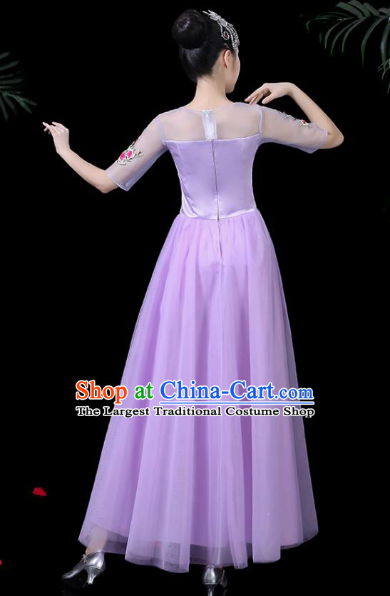 Traditional Chinese Fan Dance Folk Dance Costume Classical Yangko Dance Classical Dance Dress