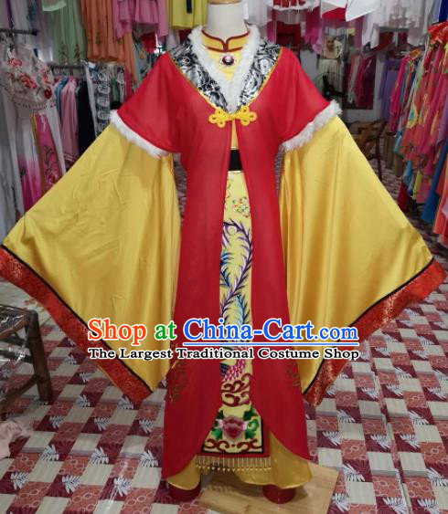 Chinese Traditional Beijing Opera Imperial Empress Hanfu Dress Peking Opera Diva Costume for Adults