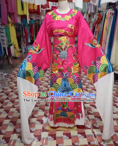 Traditional China Beijing Opera Costume Gifted Scholar Embroidered Robe and Hat Ancient Chinese Peking Opera Embroidery Clothing