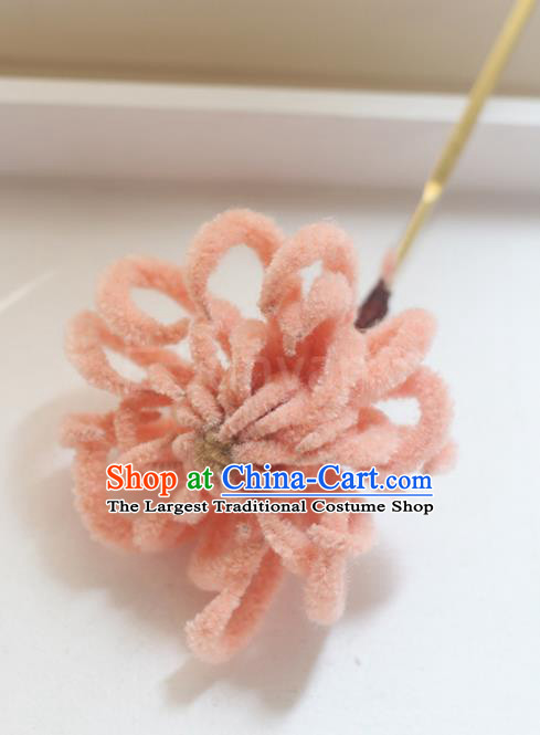Top Chinese Traditional Hair Accessories Ancient Classical Palace Chrysanthemum Hairpins for Women