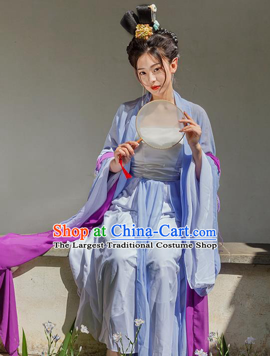 Traditional Chinese Tang Dynasty Imperial Consort Dresses Ancient Drama Palace Lady Costumes for Women