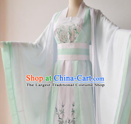 Traditional Chinese Tang Dynasty Aristocratic Lady Costumes Ancient Cosplay Princess Hanfu Dress for Women