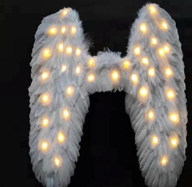 Professional Stage Performance LED Lights Luminous Big Wings Butterfly Dance Costumes Dancing Costume Complete Set