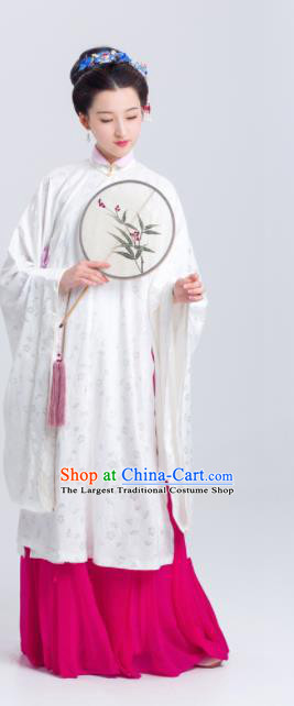 Chinese Traditional Ming Dynasty Palace Lady Historical Costumes Ancient Imperial Consort Hanfu Dress for Women