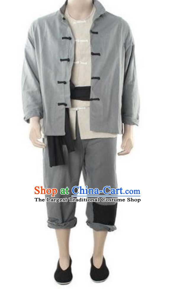 Ancient Chinese Poor People Costume Farmer Costumes for Men