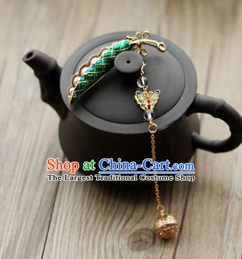 Chinese Traditional Hanfu Brooch Pendant Ancient Cheongsam Breastpin Accessories for Women