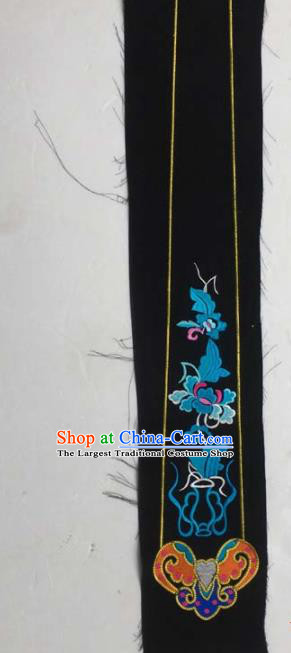 Chinese Traditional Embroidery Accessories National Embroidered Butterfly Dress Patch