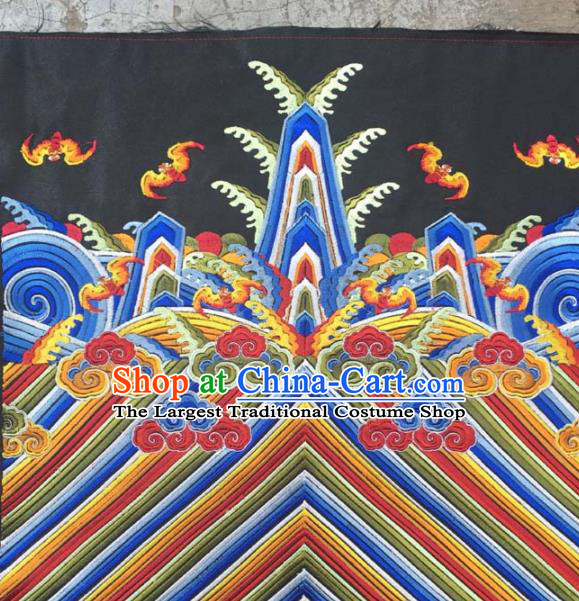 Chinese Traditional Embroidery Cloth Accessories National Embroidered Dress Patch