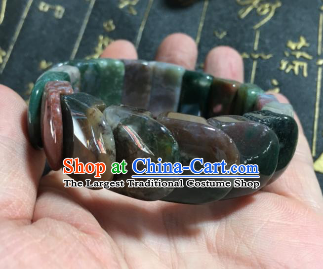 Chinese Traditional Hanfu Bangle Accessories Ancient Princess Jade Bracelet for Women