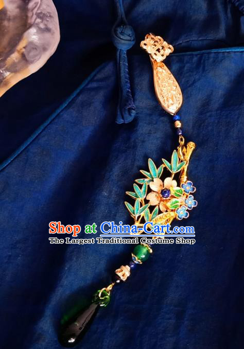 Chinese Traditional Tang Suit Qipao Brooch National Breastpin Accessories for Women