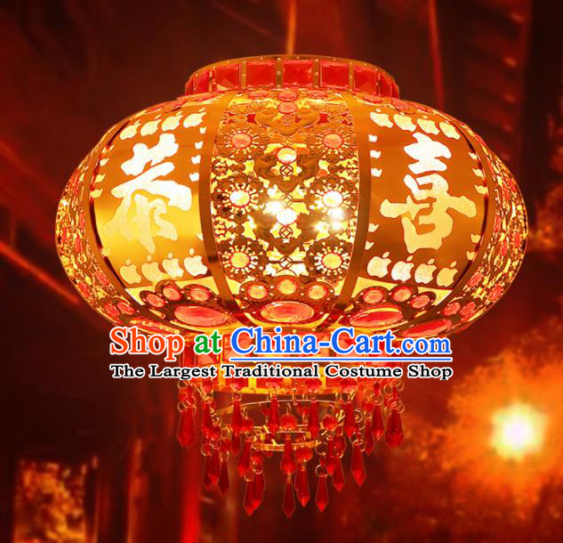 Traditional Chinese Handmade New Year Lantern Hanging Lantern Asian Palace Ceiling Lanterns Ancient Lantern