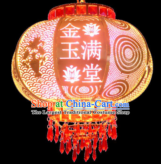 Chinese Traditional New Year Palace Lantern Handmade Hanging Lantern Asian Ceiling Lanterns Ancient Lamp
