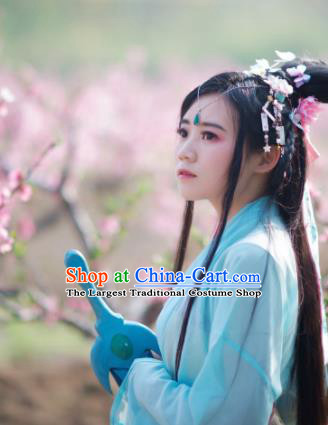 Chinese Traditional Cosplay Swordswoman Costume Ancient Female Knight Hanfu Dress for Women