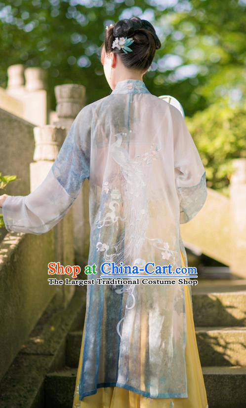 Traditional Chinese Ming Dynasty Nobility Lady Hanfu Dress Ancient Aristocratic Female Historical Costumes for Women