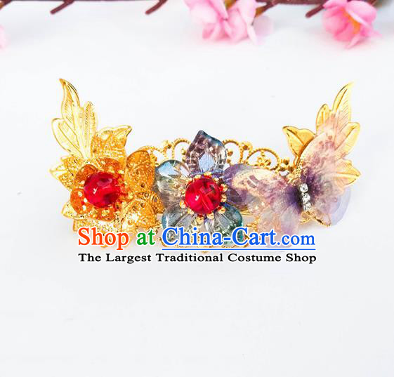 Traditional Chinese Hanfu Hair Claw Ancient Court Princess Hairpins Hair Accessories for Women