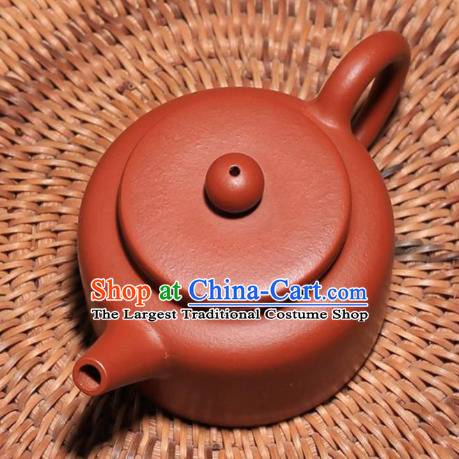 Traditional Chinese Handmade Zisha Teapot Red Clay Pottery Teapot